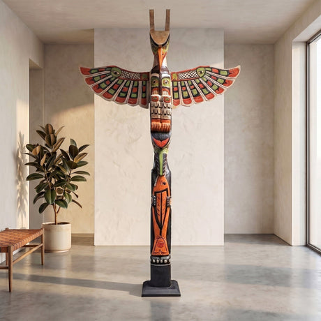 Handcrafted Totem Pole - Cosmo | 10'0" (300 cm)