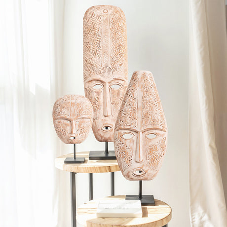 Hand Carved Sculptural Art Set - Temba