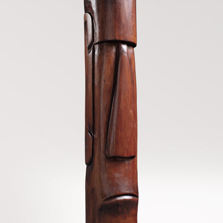 Hand Carved Art Pole - Rano