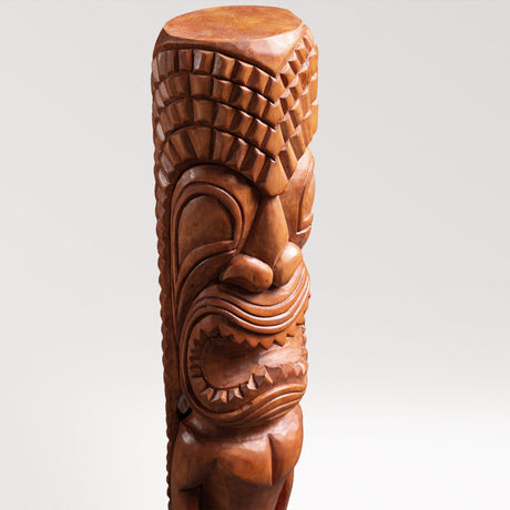 Hand Carved Totem Pole - Moakai