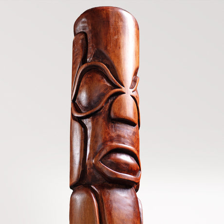 Hand Carved Totem Pole - Kaimana