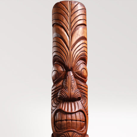 Hand Carved Totem Pole - Kanamu
