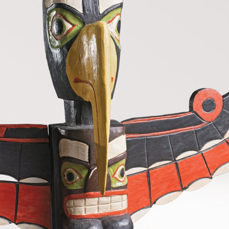 Handcrafted Totem Pole - Phoenix | 10'0" (300 cm)