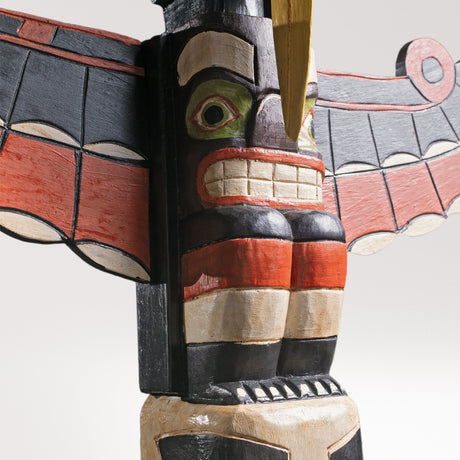 Handcrafted Totem Pole - Phoenix | 6'5" (200 cm)