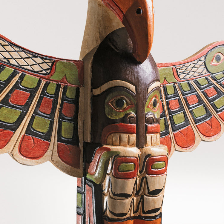 6 Foot Totem Pole | Maximalist Home Decor | Noro Arts