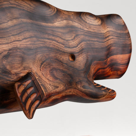 Hand Carved Teak Wall Art  - Whale