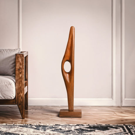 Hand Carved Wood Sculpture - Portal