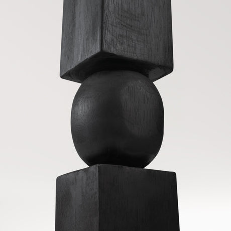 Hand Carved Art Pole - Equinox