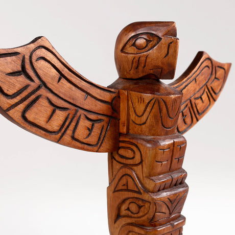 Hand Carved Totem Pole - Bliss