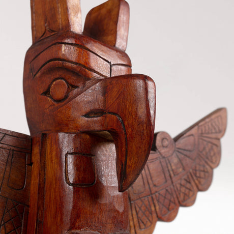 Hand Carved Totem Pole - Orion