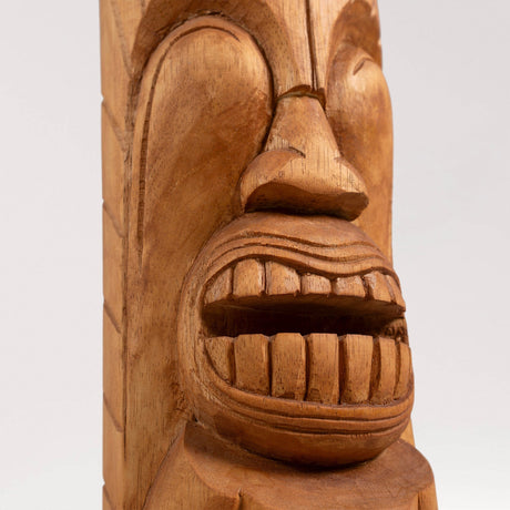 Hand Carved Totem Pole - Lono