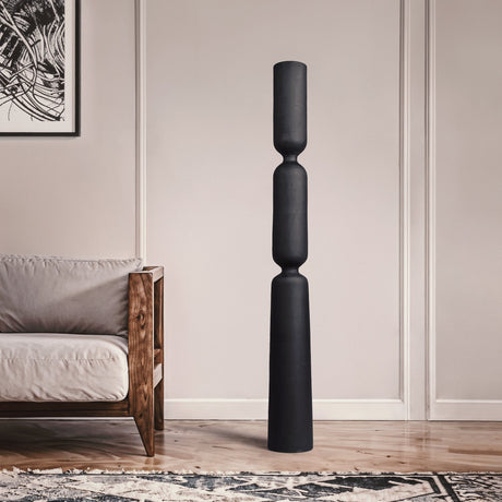 Hand Carved Art Pole - Silent Pillar