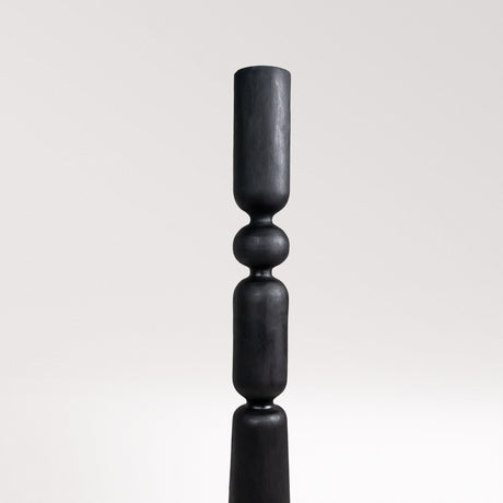 Hand Carved Art Pole - Umbra