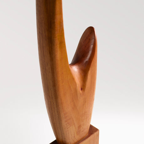 Hand Carved Wood Sculpture - Ascend