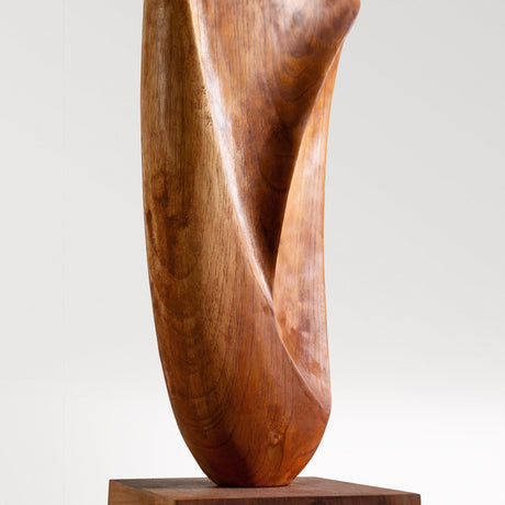 Hand Carved Wood Sculpture - Elaris