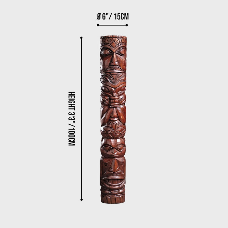 置物 Buffalo Bone Totempole Buffalo Bone Statue Indonesian Island Free Shipping - Etsy