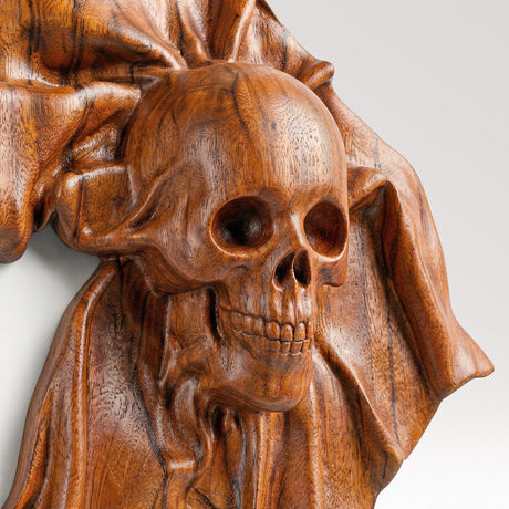 Hand Carved Teak Wall Art - Aurex