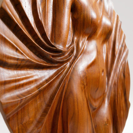 Hand Carved Teak Wall Art - Aurelia