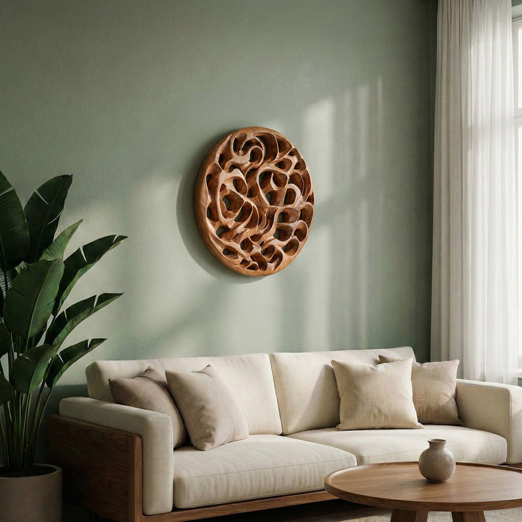 Abstract Wood Wall Art | Modern Organic Decor | Noro Arts